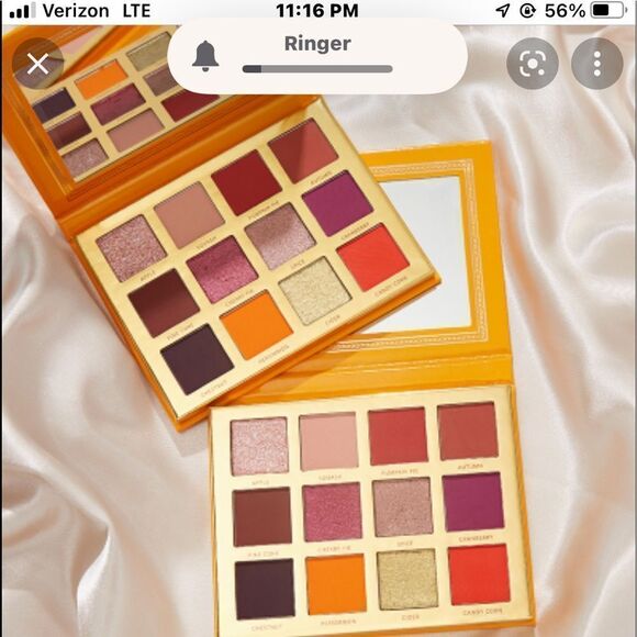 Ace Beaute Falling For You Eye Shadow Palette favorite Fall shades - Picture 2 of 7